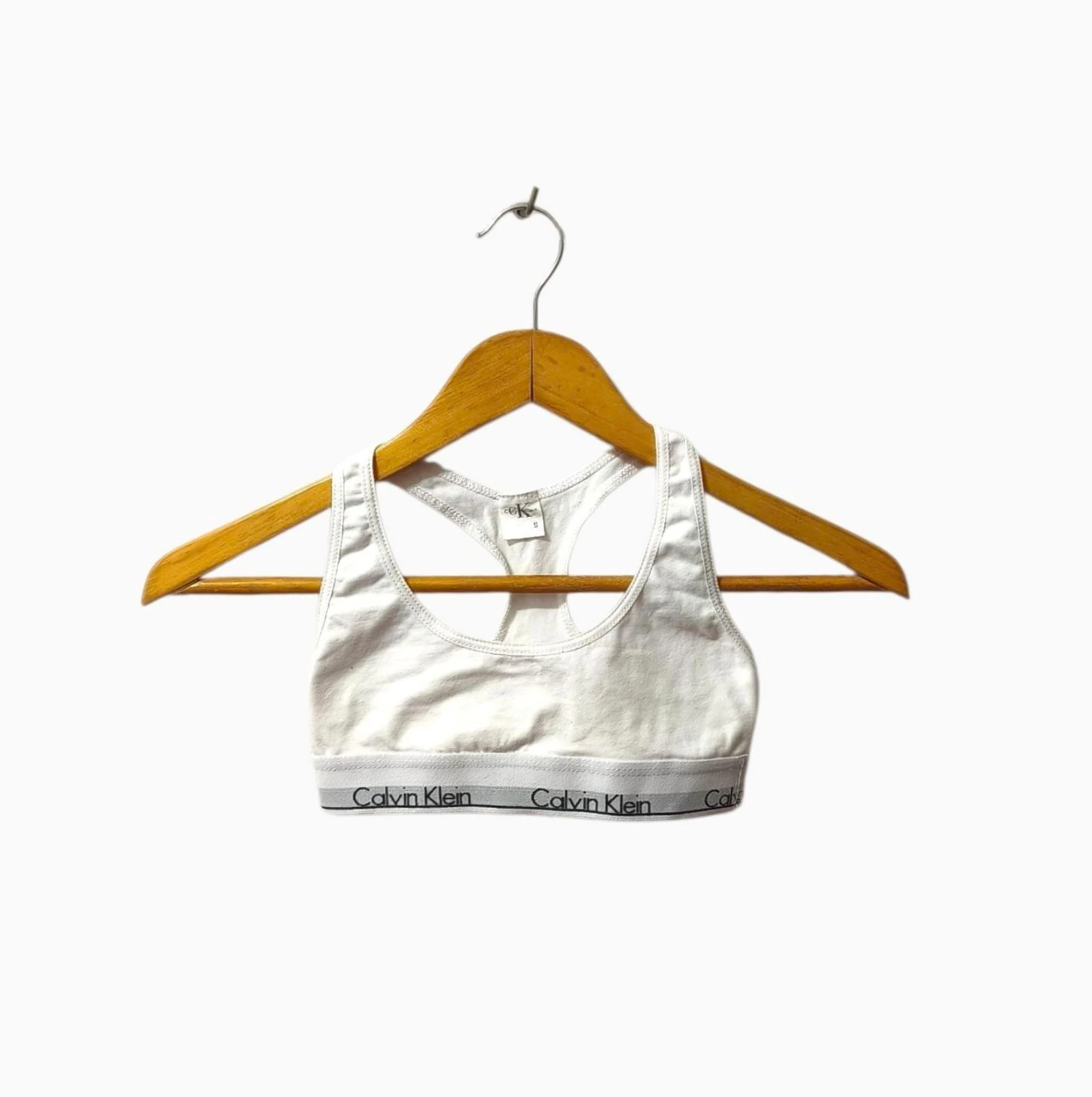 Top blanco Calvin Klein mujer Talla S